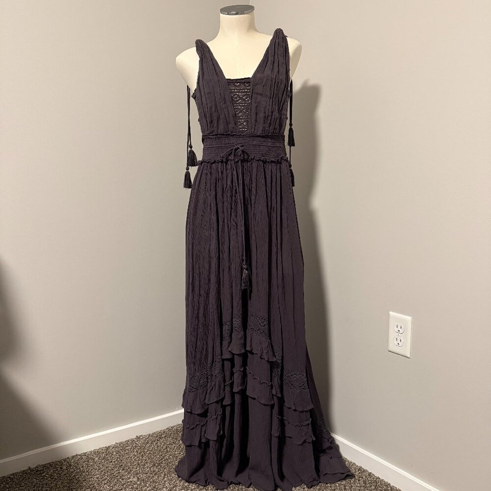 Free People - Santa Maria Maxi Dress - Vintage Grey